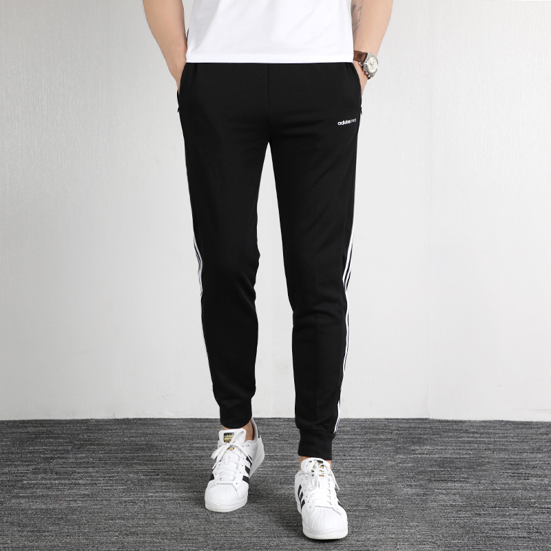adidas阿迪达斯运动裤男卫裤秋季束腿舒适休闲长裤ei4491