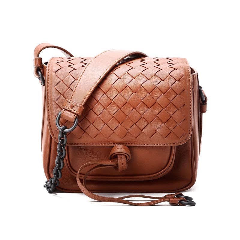 Bottega Veneta/葆蝶家 女包编织绳结流苏斜挎链条小包 444960图片