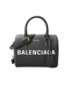 BALENCIAGA/巴黎世家 女包小号VILLE字母LOGO波士顿包 518872