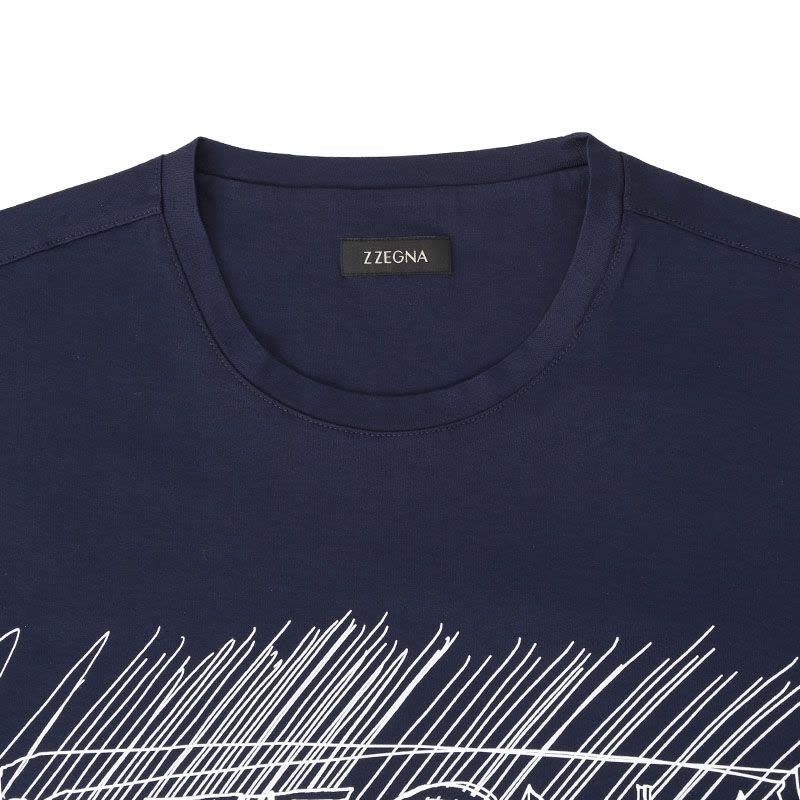 ZEGNA T恤 字母LOGO VR372图片