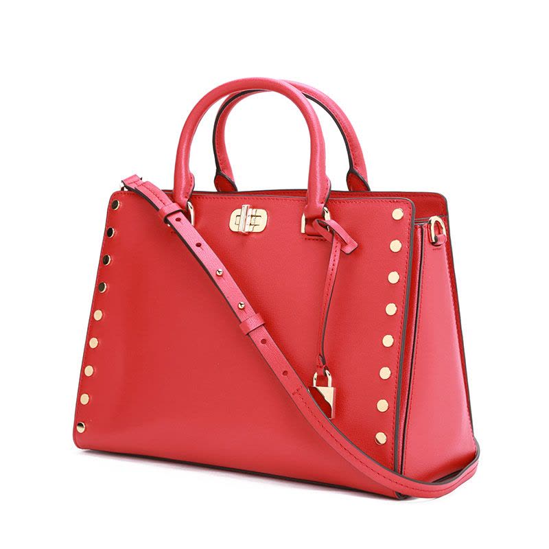 Michael Kors/迈克·科尔斯 女士铆钉装饰旋扣手拎斜挎包30T7GYFS3L图片