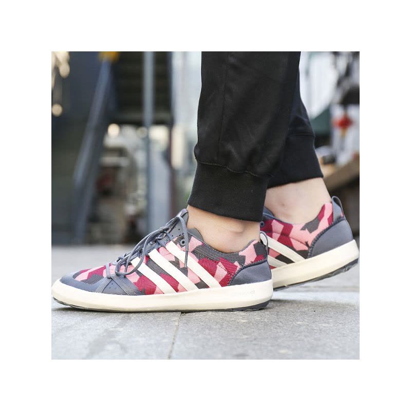 Adidas阿迪达斯男鞋运动户外休闲鞋透气溯溪鞋涉水鞋-BB6105图片