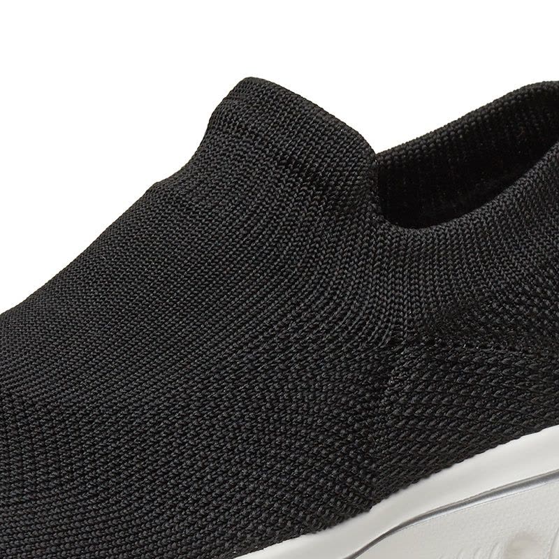 Skechers斯凯奇女鞋新款时尚一脚套休闲鞋 轻质透气健步鞋 15725图片