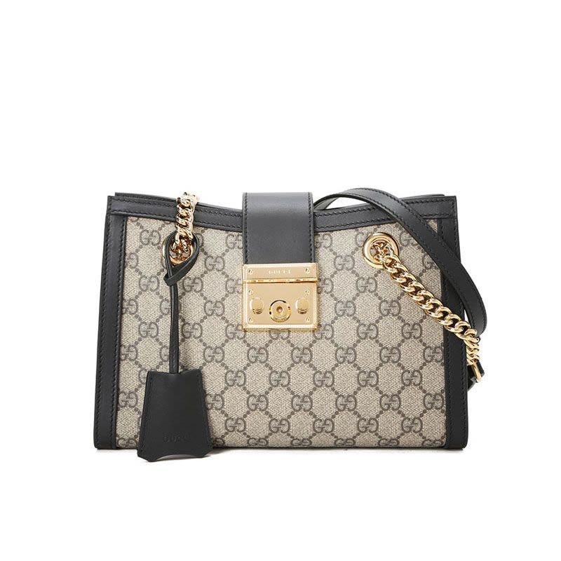 预订GUCCI Padlock GG单肩包 498156 小号 25x17x9CM图片