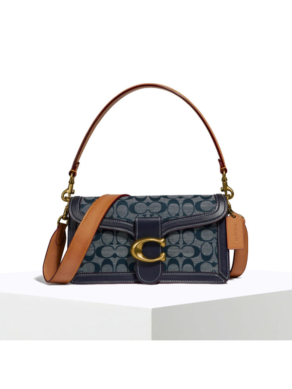 蔻驰(coach)女士单肩包3700 coach蔻驰 chambray tabby 通勤肩背手提