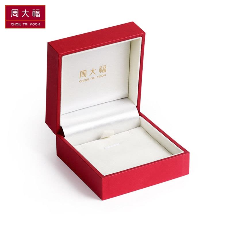 周大福 珠宝首饰转运珠18K玫瑰金吊坠E105697图片