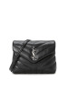 预售 圣罗兰YSL LOU LOU 胖信封小号 字母LOGO绗缝皮 女士单肩包 630951银扣