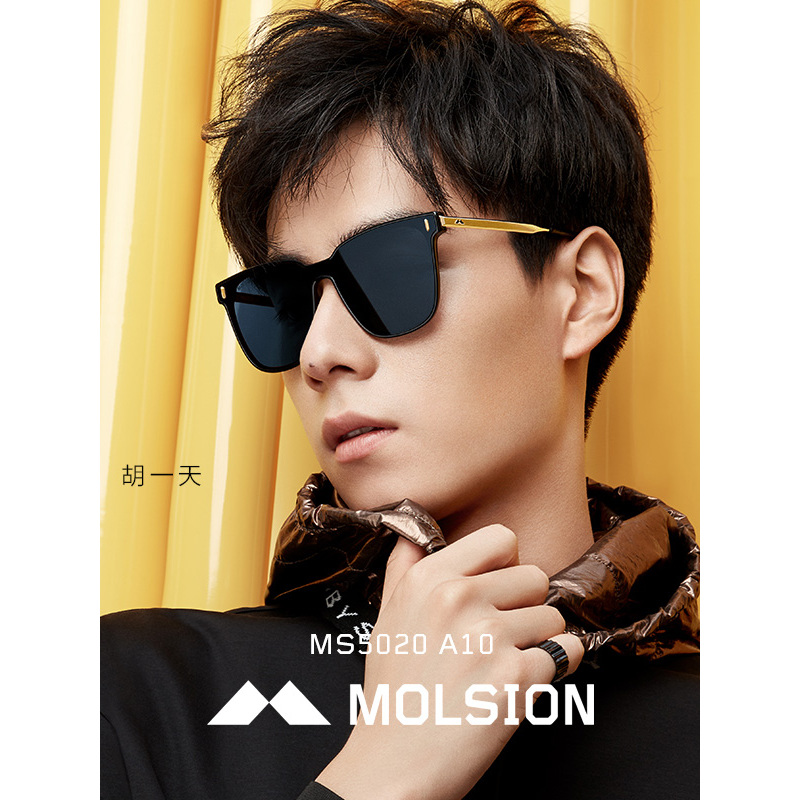 MOLSION陌森太阳镜男2019年春季新款男士方形墨镜韩版潮男MS5020