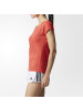Adidas阿迪达斯女装夏季运动服休闲透气户外短袖T恤CF3658