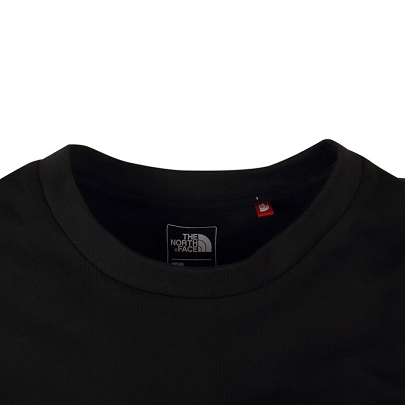 北面（TheNorthFace）户外男式圆领大LOGO短袖T恤A9UP