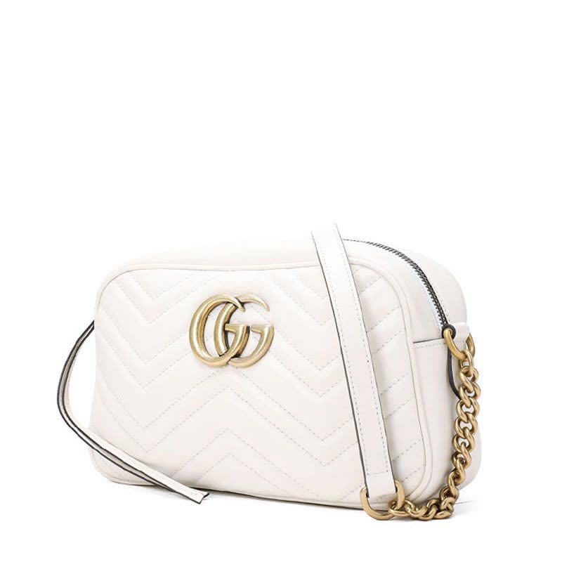 预订19秋冬款 GUCCI GG Marmont 单肩包 小号 447632图片