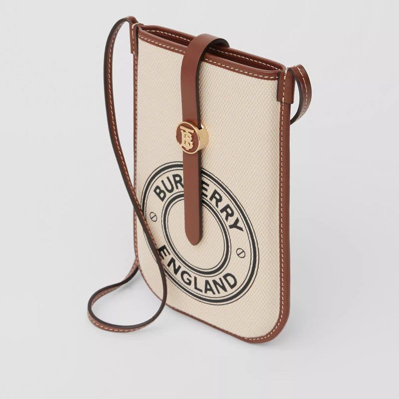 BURBERRY 博柏利 手机包 帆布 斜挎包8026609 预售图片