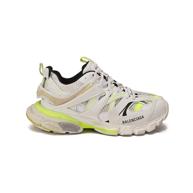 BALENCIAGA 巴黎世家 男士TRACK系列做旧风格系带休闲运动鞋老爹鞋厚底鞋脏脏鞋 542023 W1GC3