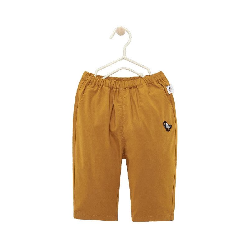 爱居兔童装2018夏季男小童休闲七分裤图片
