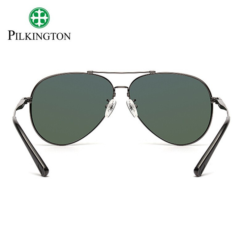 pilkington英国皮尔金顿男士高清偏光玻璃进口镜片飞行员蛤蟆镜经典款