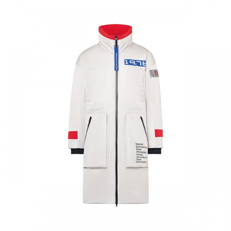 波司登outlets男立领nasa联名长款鹅绒加厚羽绒服b90142959