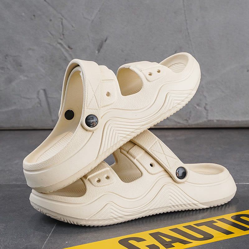 2025年春夏季男士新款简约潮流休闲百搭透气日常舒适男款凉鞋图片