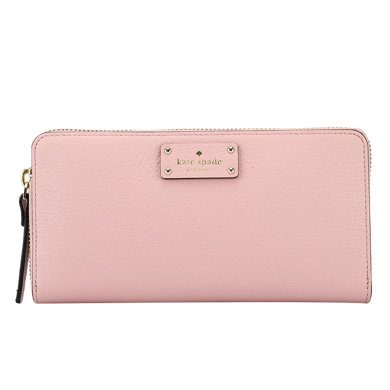 凯特·丝蓓 Kate Spade 女士皮质长款钱包钱夹