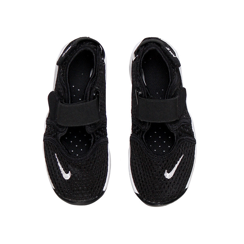 【自营】NIKE耐克男婴小童休闲鞋网面透气镂空运动鞋317415 317415-014黑+白 25码/适合脚长135mm