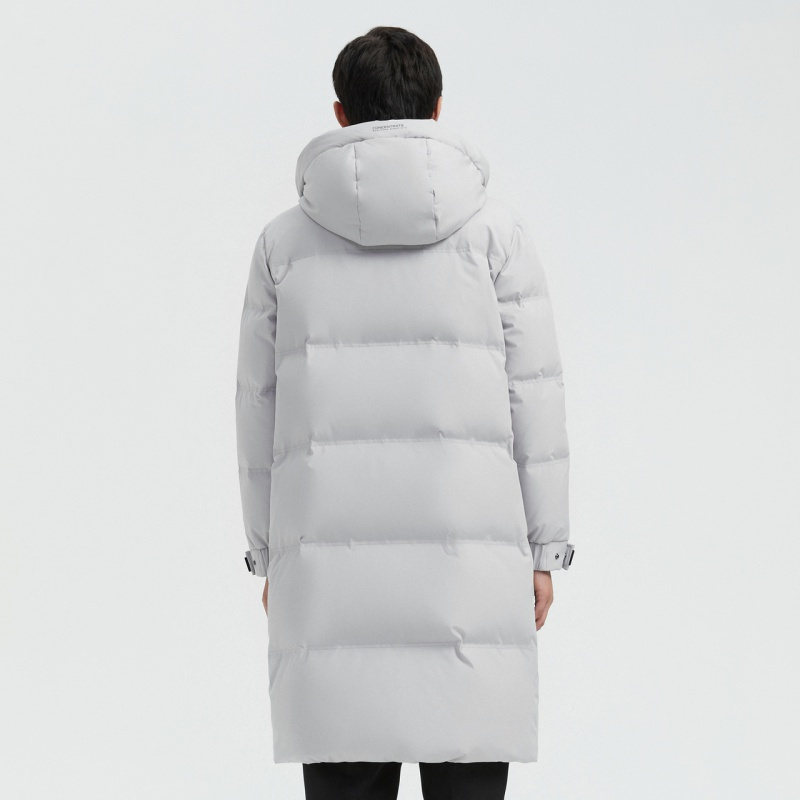 波司登羽绒服男士过膝长款2020新款休闲连帽保暖冬外套B00145171