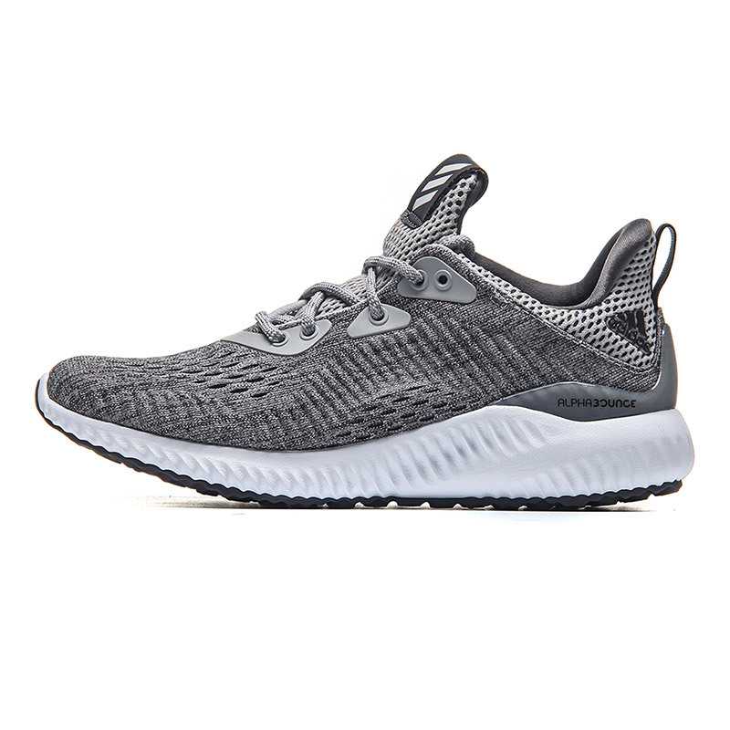 【自营】adidas阿迪达斯女子跑步鞋小椰子阿尔法运动鞋BW1194 BW1194五度灰+二度灰