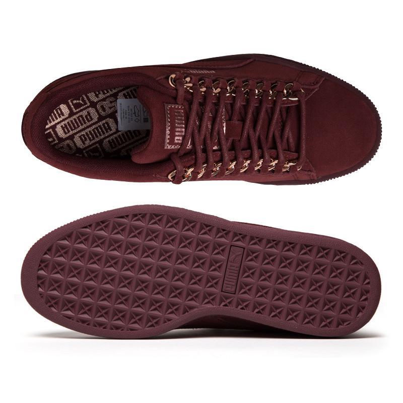 Puma/彪马 SUEDE Classic Chain女子低帮复古运动休闲鞋板鞋 367352