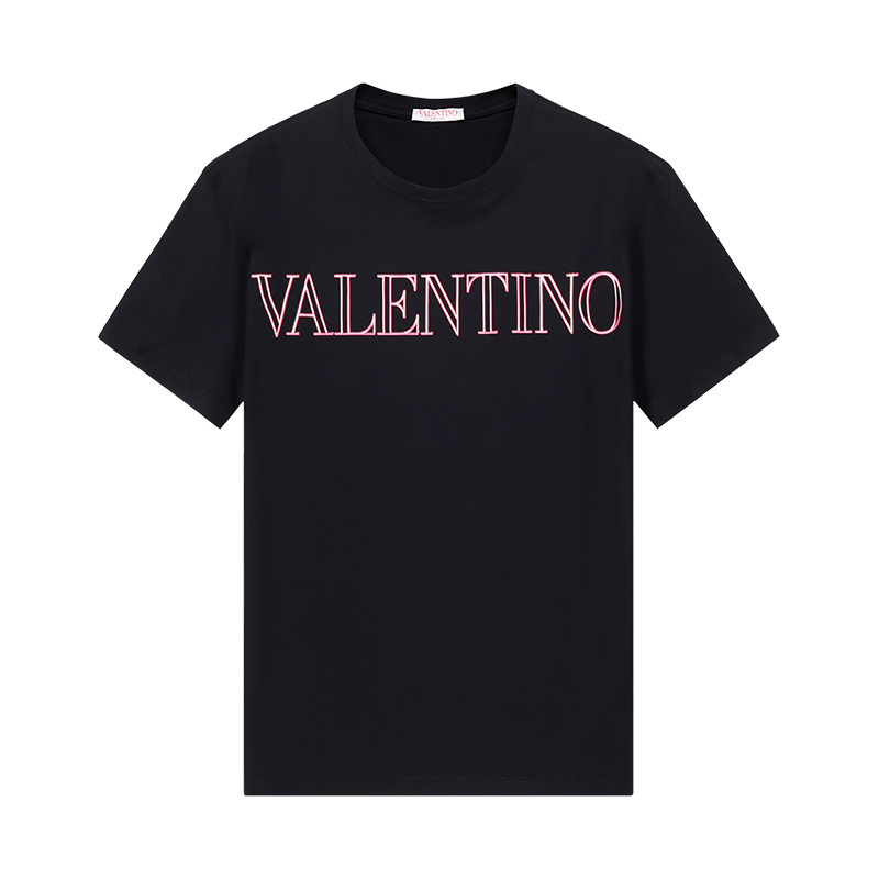 华伦天奴 VALENTINO 男士棉质圆领短袖T恤 XV3MG11H 85M