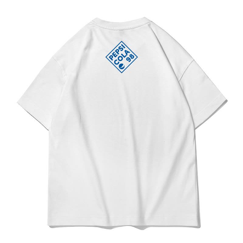 Pepsi/百事 男女同款休闲时尚潮流宽松短款T恤BST-2117图片