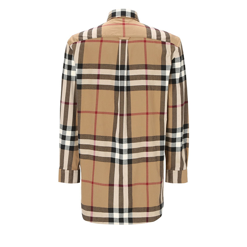 博柏利 BURBERRY VINTAGE 长袖衬衫 经典格纹棉质 男女同款衬衫 4565531