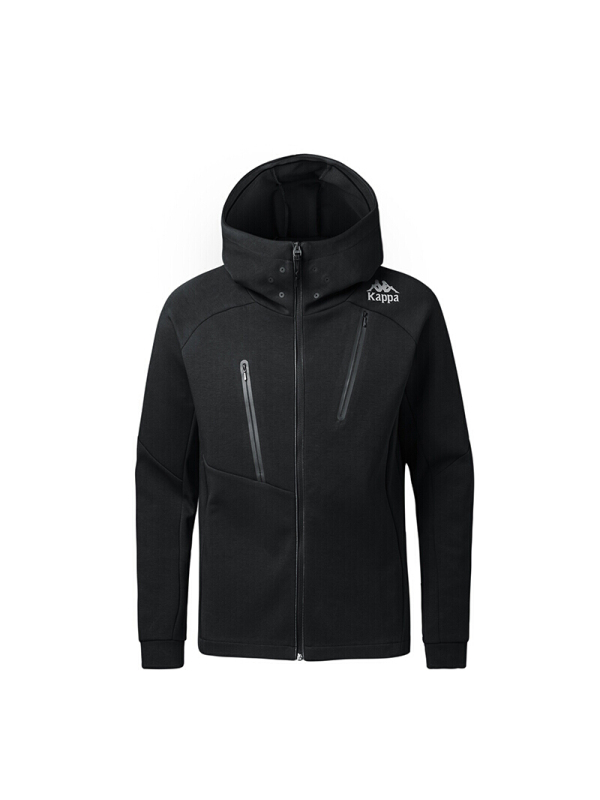 Kappa卡帕男款运动帽衫卫衣运动外套休闲上衣K0752MK10D