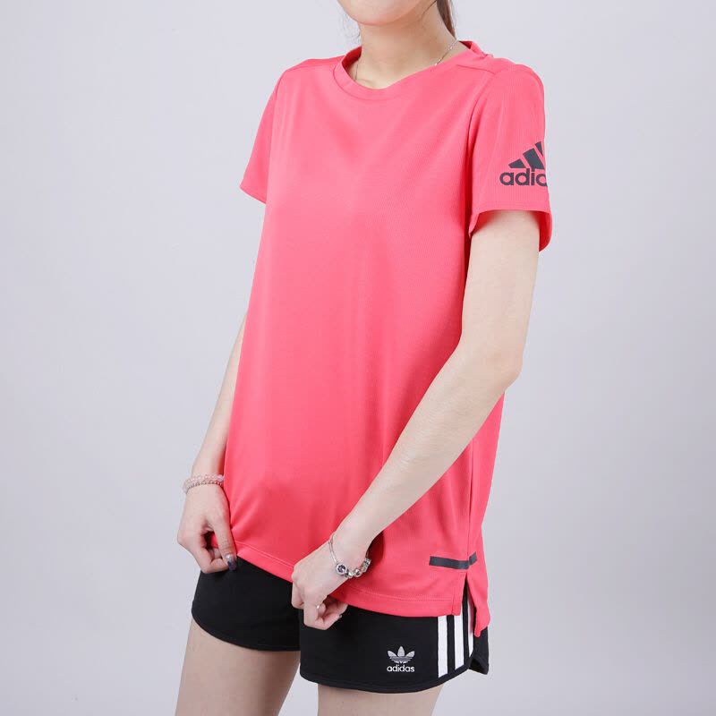 adidas阿迪达斯训练女短袖T恤CG2026图片