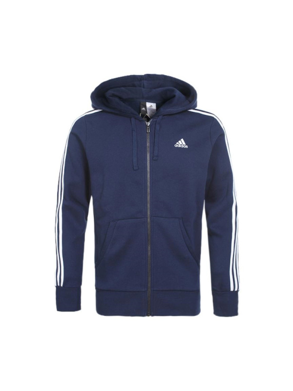ADIDAS阿迪达斯男子外套上衣连帽休闲运动针织夹克S98791