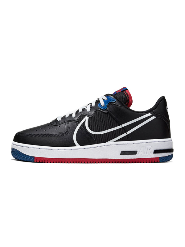 Nike耐克2020年新款男子AIR FORCE 1 REACT休闲鞋CT1020-001