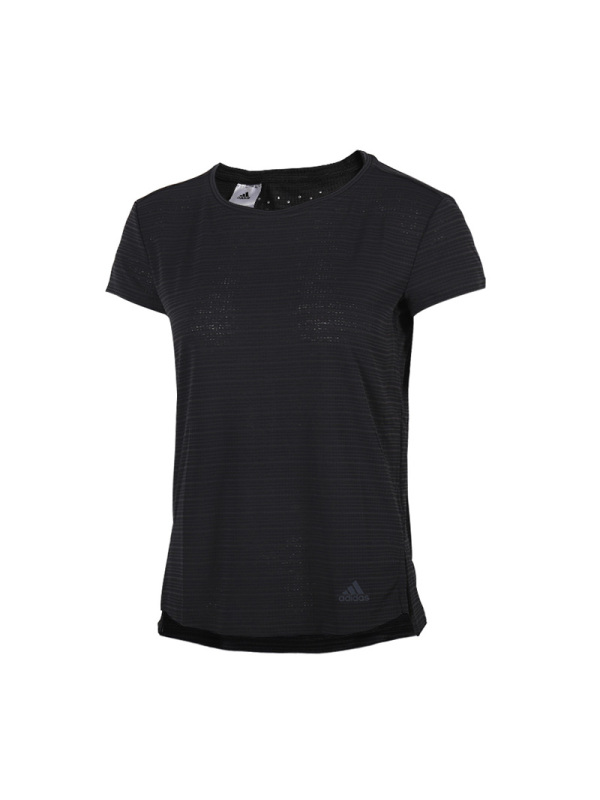 阿迪达斯2019春季新款训练短袖女圆领冰风运动衫T恤CV3770