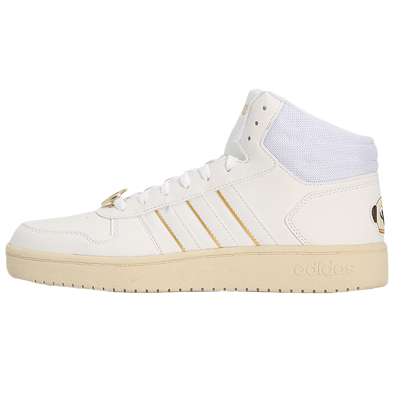 Adidas阿迪达斯高帮板鞋新男女运动小白鞋巴扎黑联名休闲鞋G55080图片