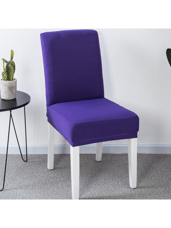 Ceba热卖欧美中高靠背纯色弹力全包加厚椅子套wishebay热卖