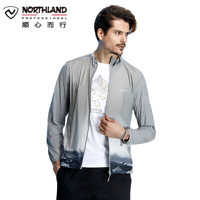 诺诗兰（NORTHLAND）户外男式皮肤风衣弹力风衣GL075A05