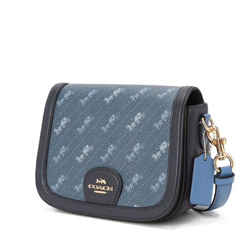 COACH 马鞍包 马车印花 C4059图片