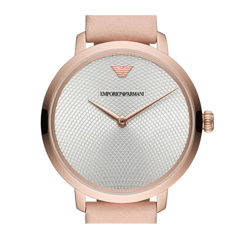 阿玛尼（EMPORIO ARMANI)女表简约舒适可爱时尚女士石英表