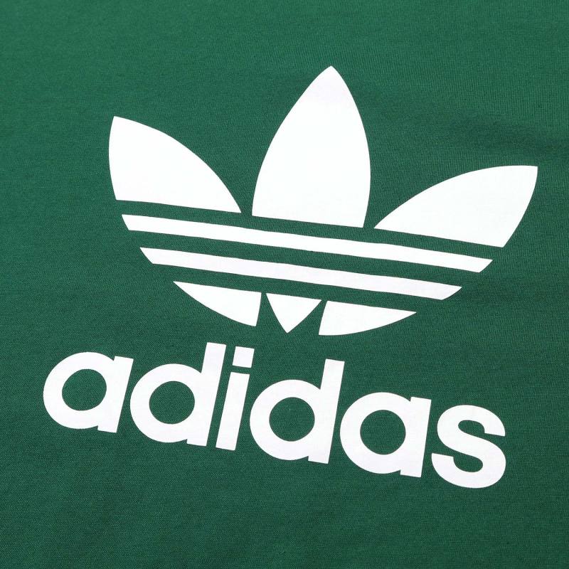 阿迪达斯三叶草男服短袖T恤大LOGO运动休闲服GJ8295