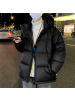 羽绒服男冬季新款抗寒保暖加厚纯色潮流男士外套港风羽绒面包服男