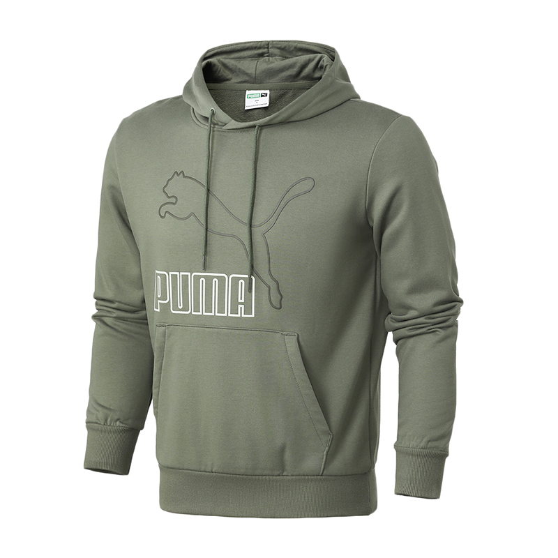 PUMA彪马男装运动服休闲针织连帽卫衣599300