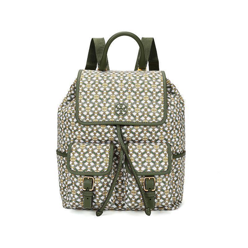 TORY BURCH 托里·伯奇 TB女包 PIPER系列 织物双肩包背包 74997