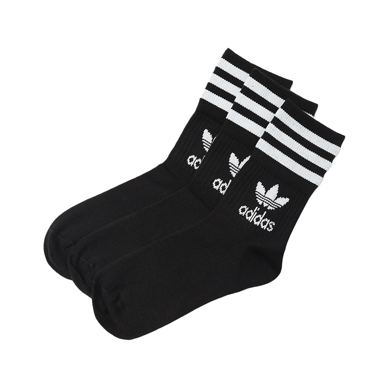 【自营】adidas阿迪达斯三叶草女袜运动袜休闲袜子GD3576