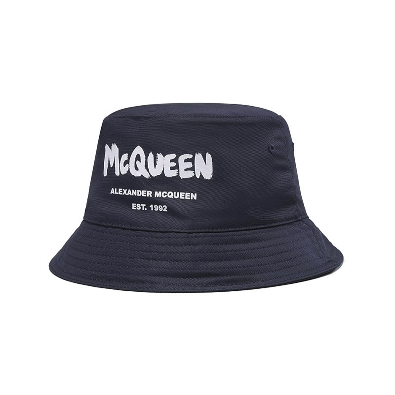 亚历山大·麦昆 ALEXANDER MCQUEEN 男士织物帽子渔夫帽667779 4404Q