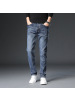 百搭休闲男士弹力小直筒牛仔裤男青年港风宽松春秋舒适运动男裤子