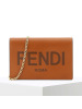 预售FENDI WOC LOGO标识 光面皮 女士手包 8BS006