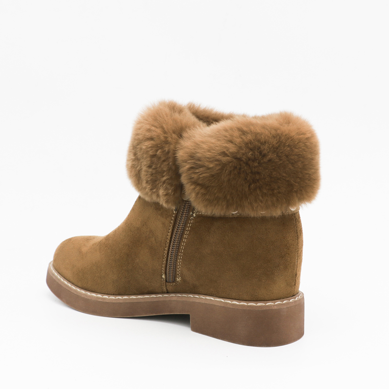 itsq冬季女士雪地靴经典紧身系列钻石短靴女鞋