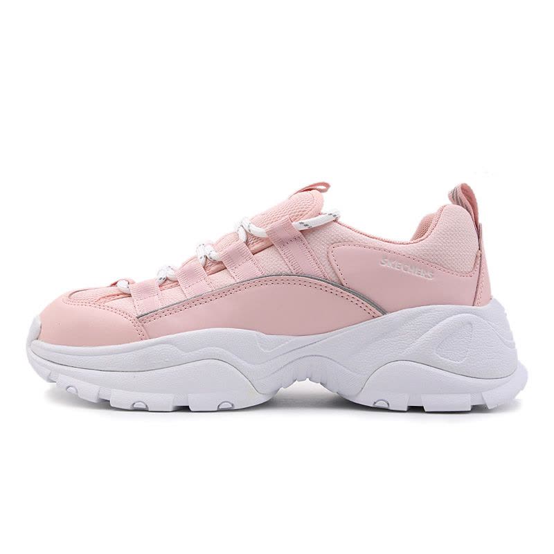 Skechers斯凯奇女鞋新款小白鞋D’LITES厚底增高熊猫鞋老爹鞋13410图片