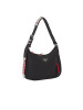 【预定】20春夏款PRADA Black Nylon Hobo手袋 30*18*6.5CM